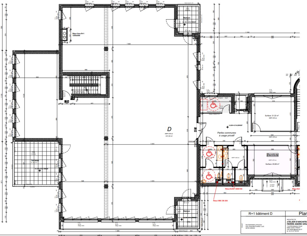 Bureau Genas 434m² Vente bureau Genas Rhône OVBUR2200969 9